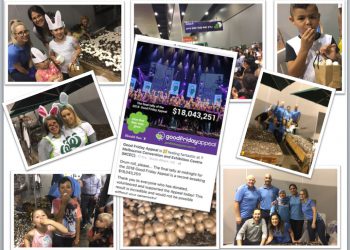Kids Harvest Over 300 kg’s of Mushrooms at the 2018 Good Friday Appeal