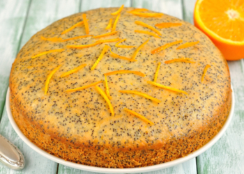 Orange & Poppy Seed Cake