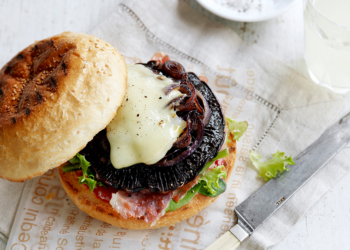 “Aussie” Mushroom Burger